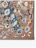 Aspinal of London silk scarf floral print - British product