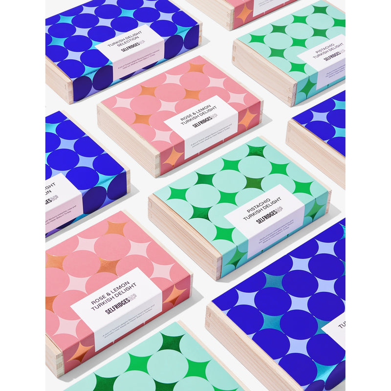 Selfridges Selection double pistachio vegan Turkish Delight 227g (British brand)