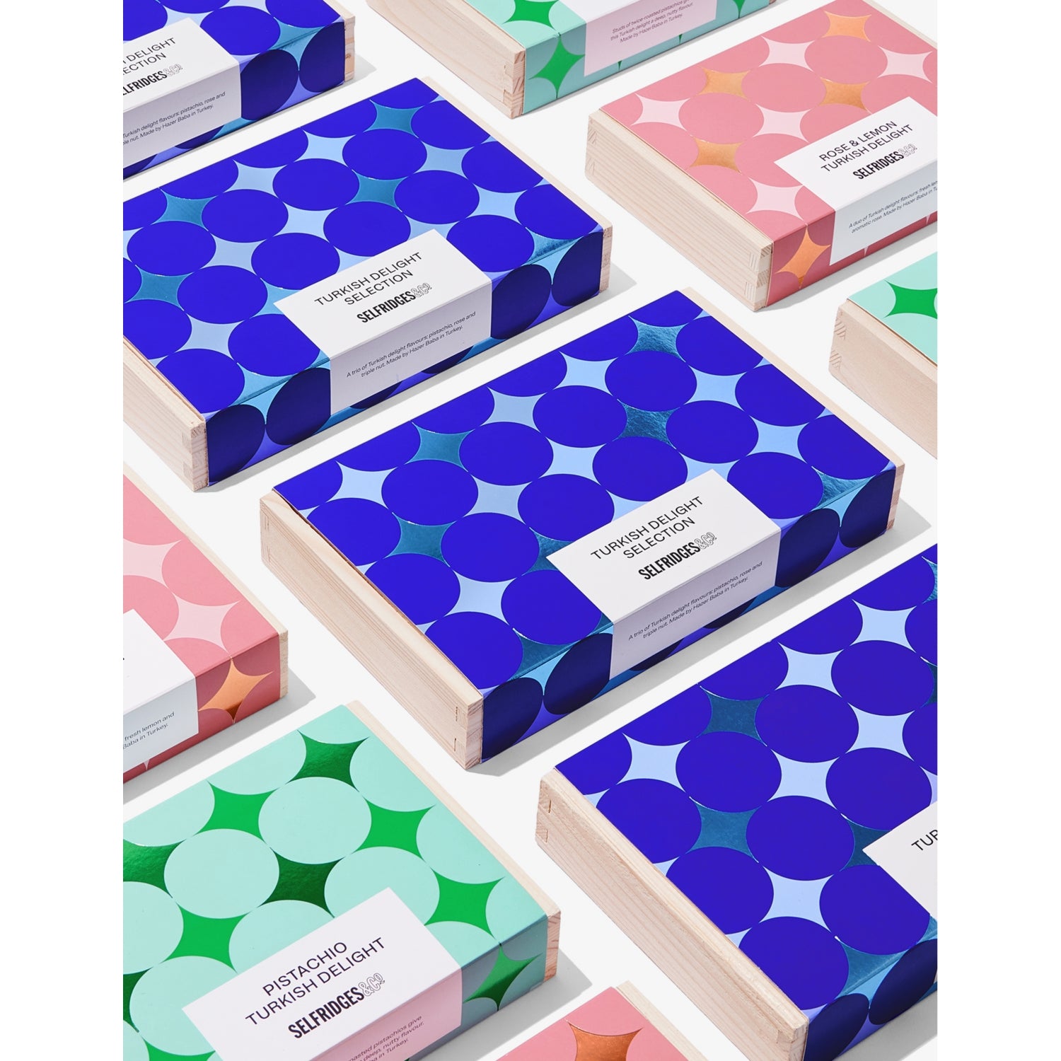 Selfridges Selection Turkish Delight vegan selection 454g, imported from the UK