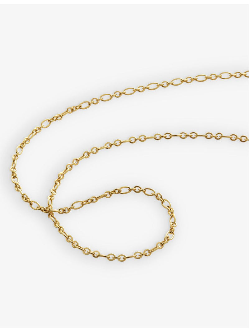 Monica Vinader gold-plated vermeil necklace 46-51cm, imported from the UK