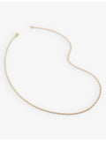 Monica Vinader gold-plated vermeil necklace 46-51cm, imported from the UK