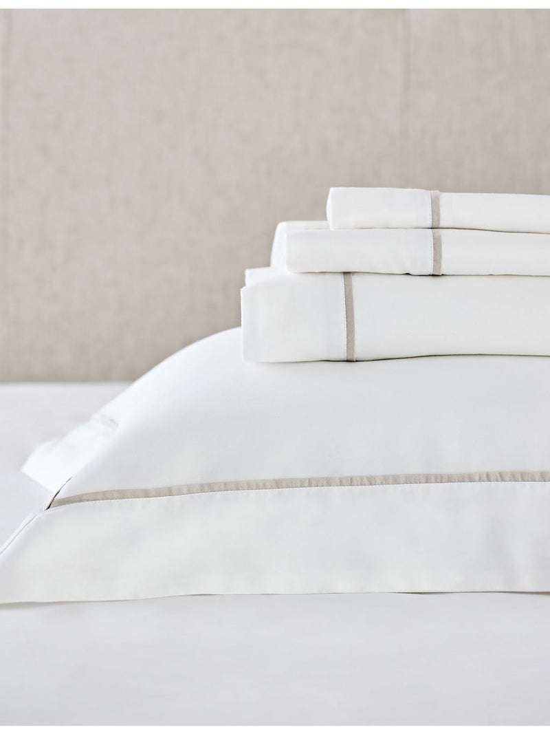 The White Company Supima cotton Oxford pillowcase king, UK version