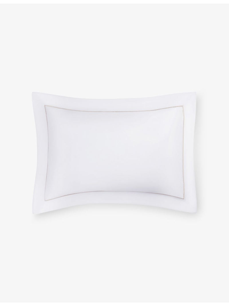 The White Company Supima cotton Oxford pillowcase king, UK version