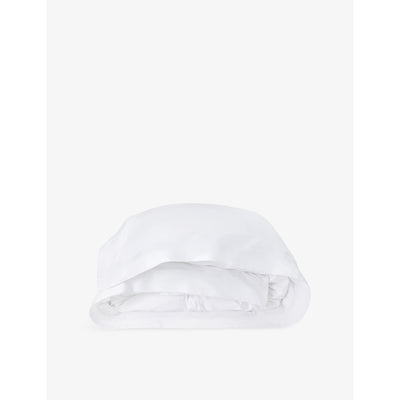selfridges The White Company Pembridge Cotton-Sateen Duvet Cover- Buy online at McGrocer