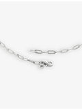 Monica Vinader sterling silver paperclip necklace (British brand)