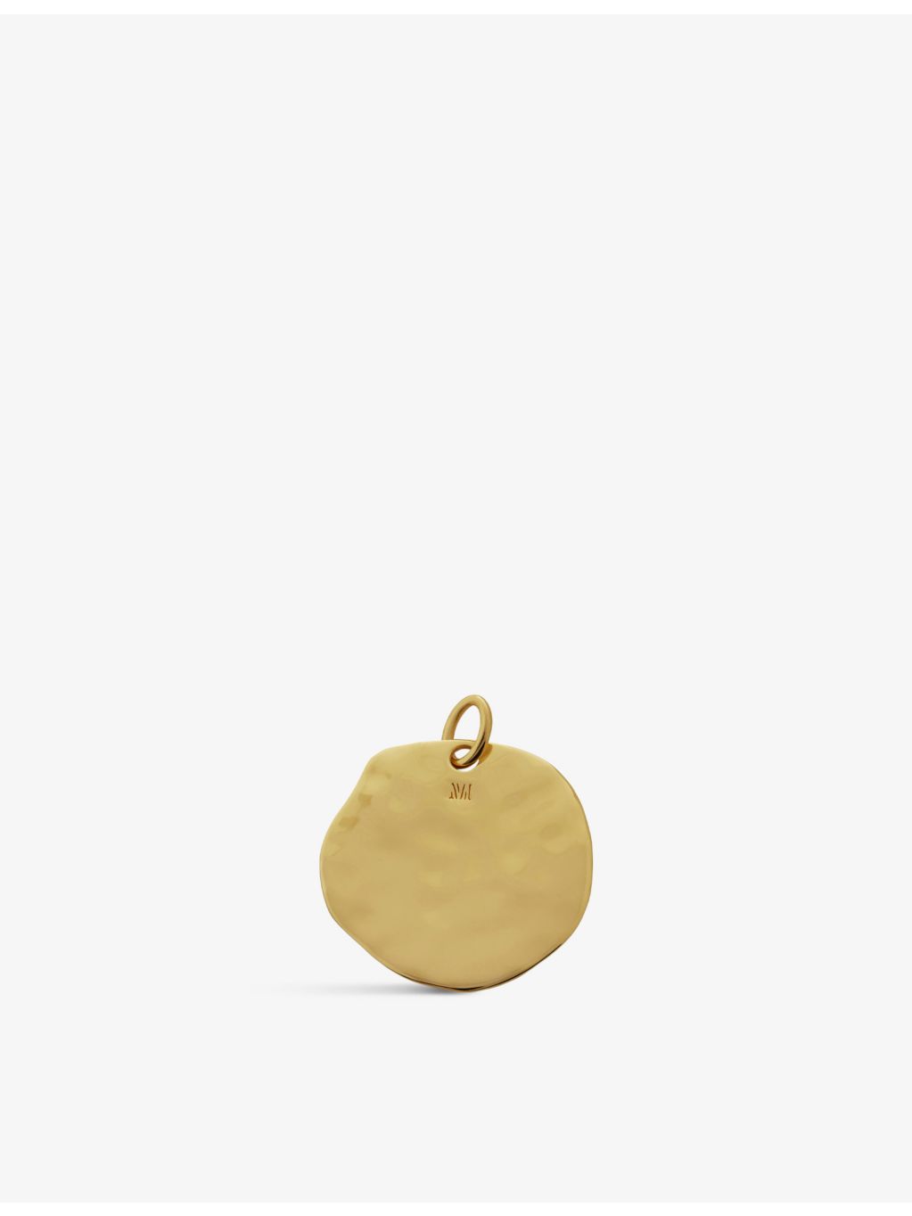 Monica Vinader 18ct gold-plated vermeil sterling-silver pendant charm (British brand)