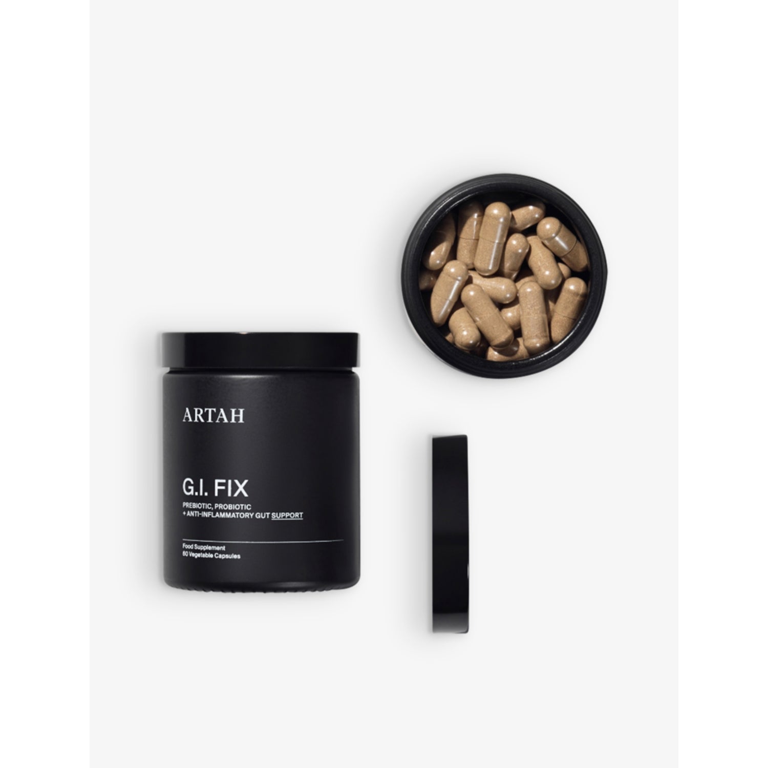 Artah G.I. Fix supplement 60 capsules (British brand)