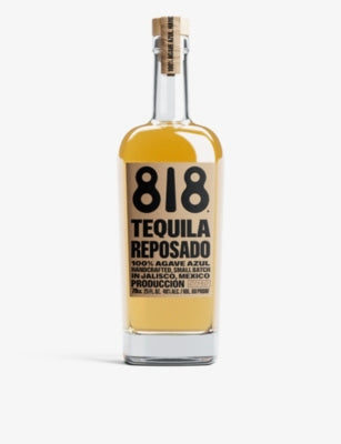818 Reposado tequila 700ml from Jalisco, Mexico (British brand)