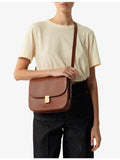 Soeur Belissima maxi leather cross-body bag, UK version