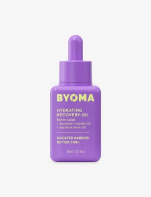Byoma hydrating recovery facial oil 30ml, imported from the UK