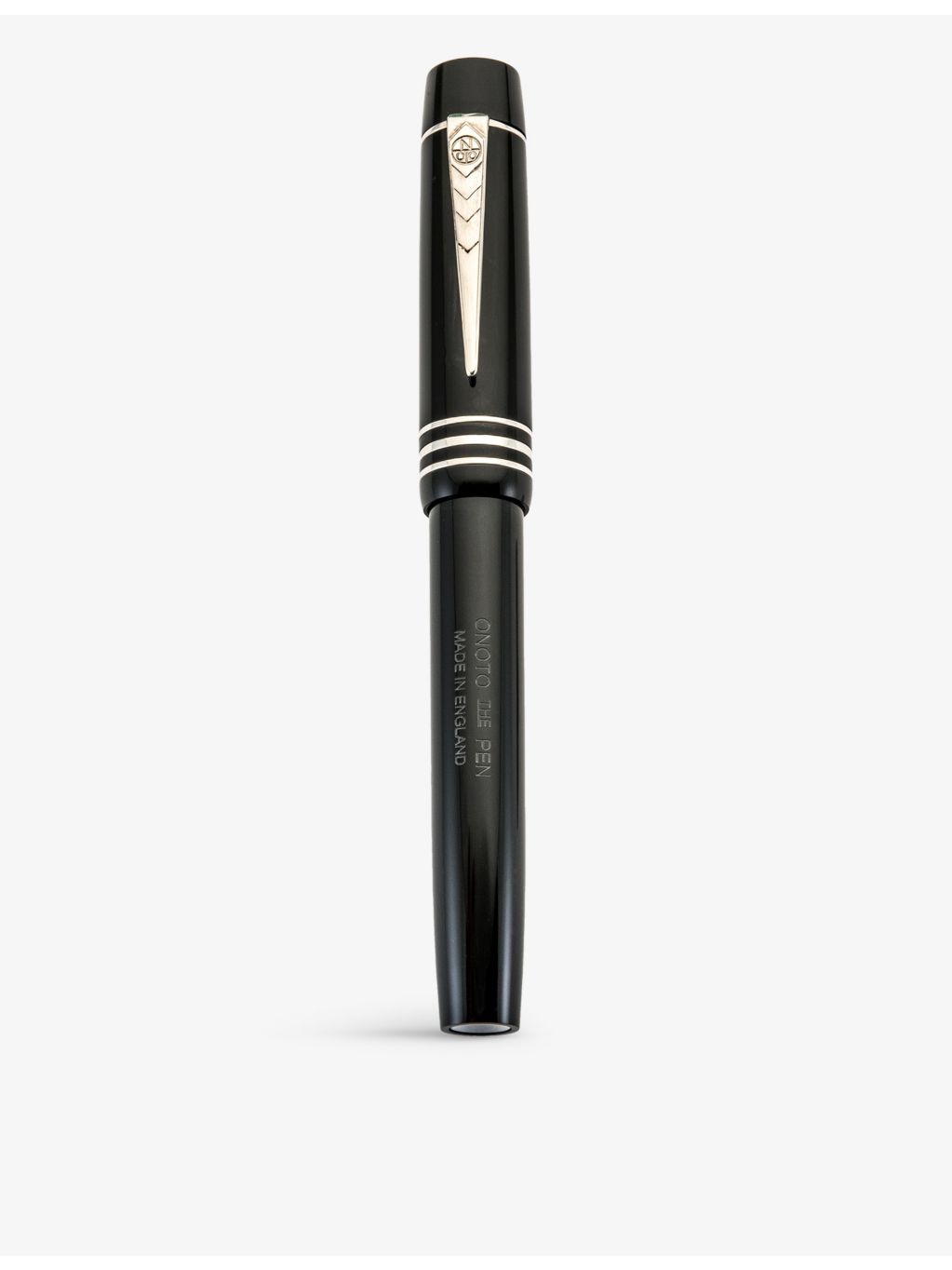 Onoto Magna Classic acrylic sterling-silver fountain pen, UK version