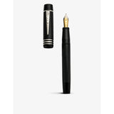 Onoto Magna Classic fountain pen acrylic sterling silver (British brand)
