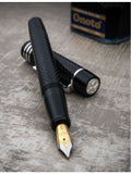 Onoto Magna Classic fountain pen acrylic sterling silver (British brand)