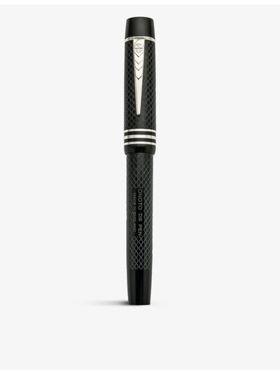 selfridges Onoto Magna Classic Acrylic with Chasing and Sterling-Silver Fountain Pen 139mm- Buy online at McGrocer