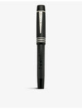 Onoto Magna Classic fountain pen acrylic sterling silver (British brand)