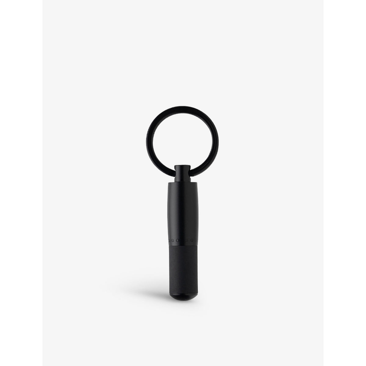 Gear matrix metal key ring - BLACK