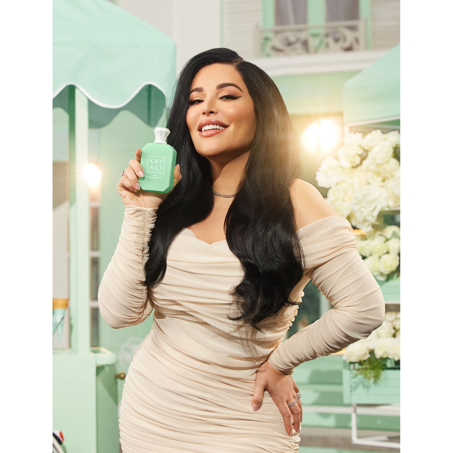 Huda Beauty Yum Pistachio Gelato 33 intense perfume, imported from the UK