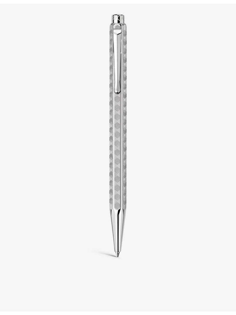 Caran d'Ache Ecridor Heritage medium palladium-plated brass ballpoint pen - British product