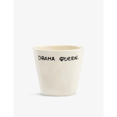 selfridges anna + nina Drama Queen Ceramic Espresso Cup 7.6cm- Buy online at McGrocer