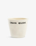 anna+nina Drama Queen ceramic espresso cup 7.6cm (British brand)