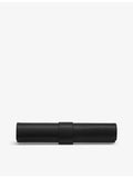 Smythson leather backgammon game case, UK version