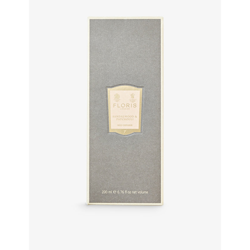 Floris Sandalwood and Patchouli scented diffuser 200ml, imported from the UK