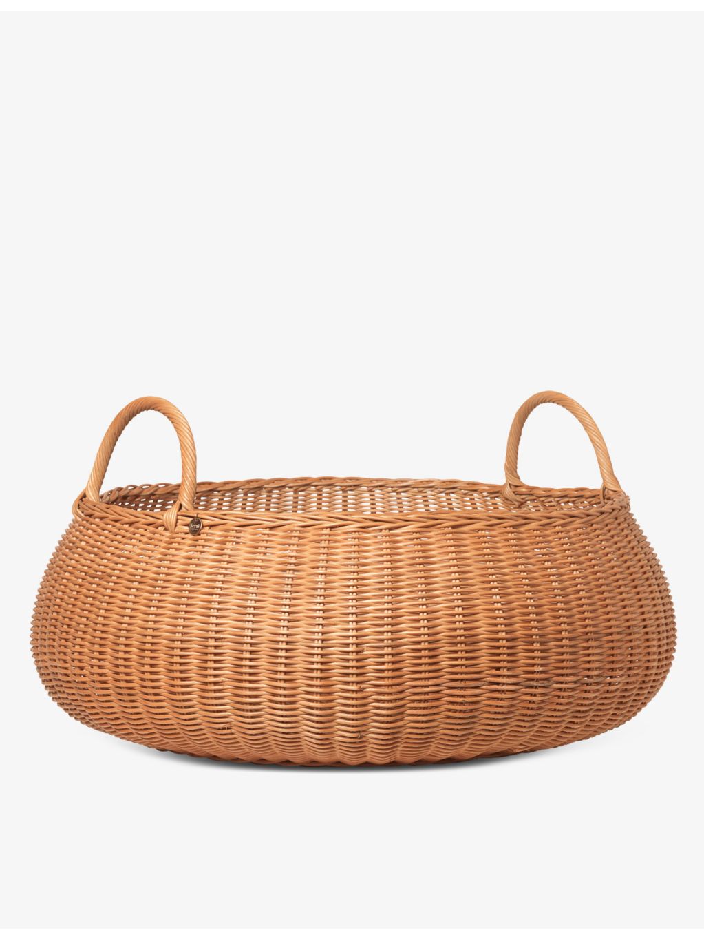 ferm LIVING braided rattan basket 32cm (British brand)