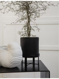 ferm LIVING large elevated steel planter 38cm (British brand)