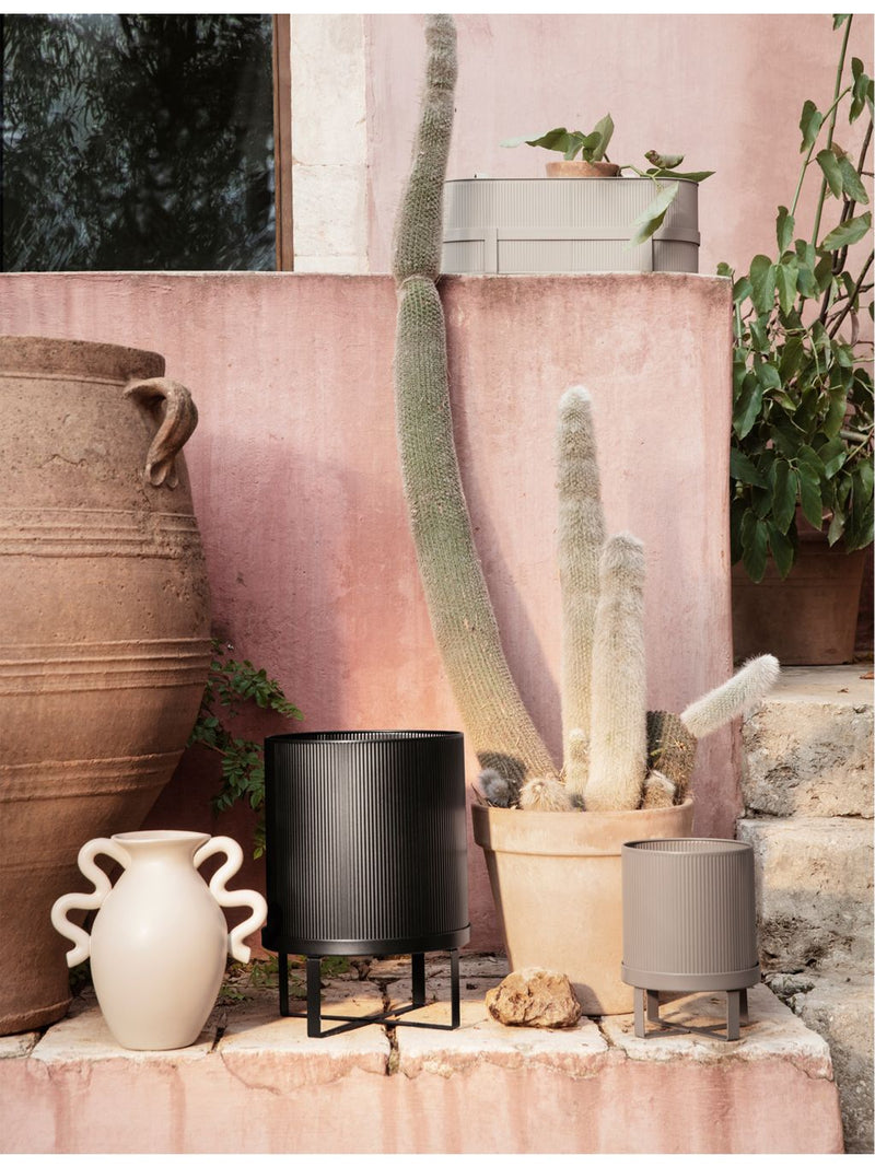 ferm LIVING large elevated steel planter 38cm (British brand)