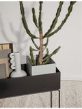 ferm LIVING powdered-coated steel plant box 60cm, imported from the UK