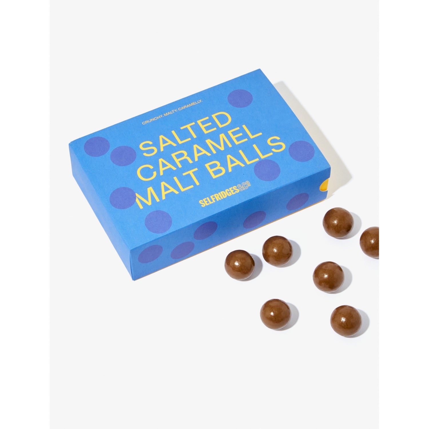 Selfridges Selection salted caramel malt balls 150g, UK version
