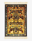 Seletti woven rug 'United We Stand' 120x80cm, UK version