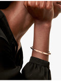 Tiffany Lock diamond bangle bracelet in 18ct rose-gold (British brand)