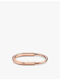 Tiffany & Co. Lock bangle bracelet 18ct rose-gold - British product
