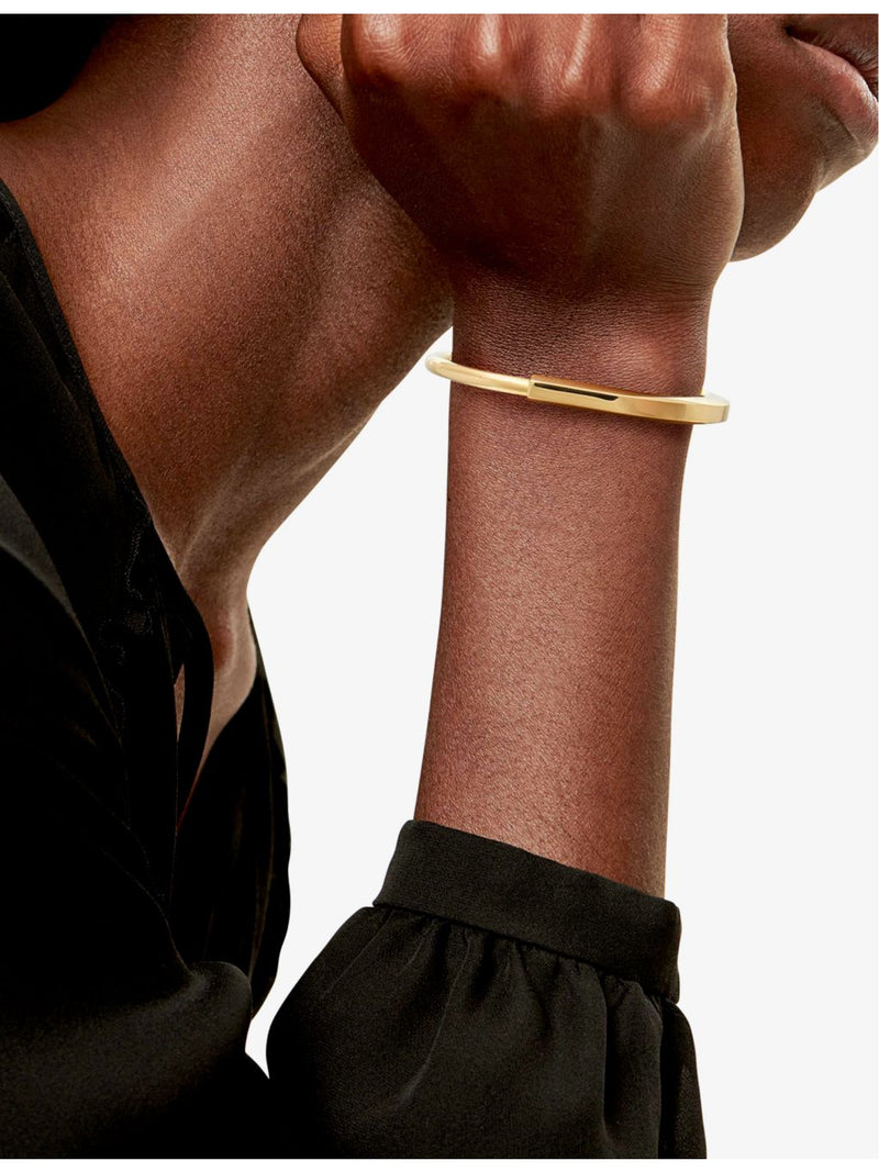 Tiffany & Co Lock 18ct yellow-gold bangle bracelet - British product