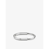 Tiffany & Co. Lock bangle bracelet 18ct white gold - British product