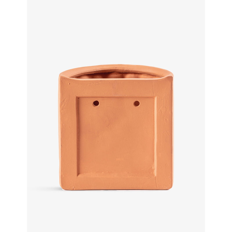 Seletti terracotta wall vase 25cm, imported from the UK