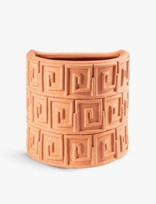 Seletti Magna Graecia terracotta vase 25cm, imported from the UK