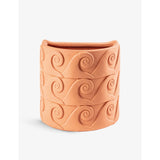 Seletti Magna Graecia terracotta wall vase 25cm (British brand)