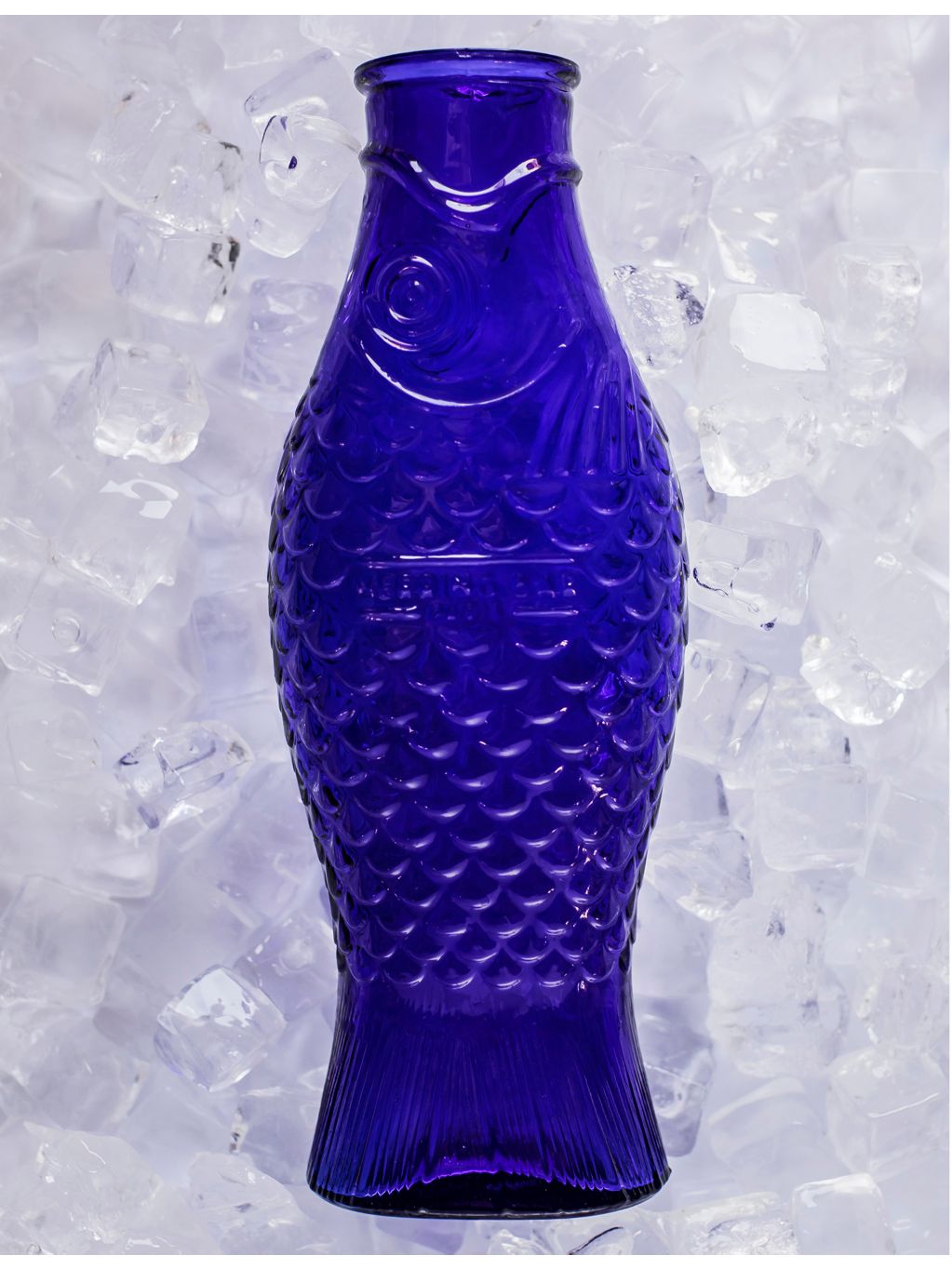Serax Fish & Fish glass bottle 1L, UK version
