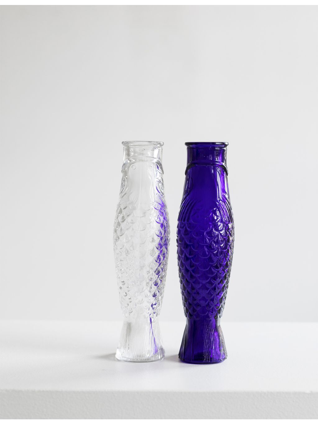 Serax Fish & Fish glass bottle 1L, UK version