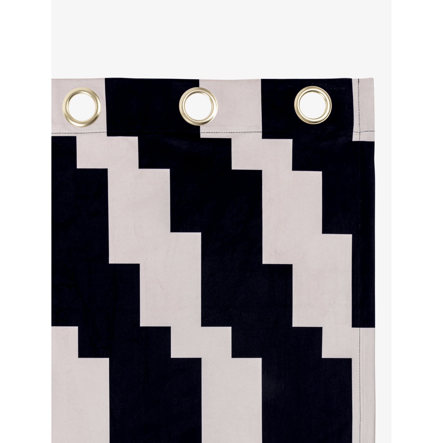 Seletti TOILETPAPER zig-zag woven curtains 280cm, imported from the UK