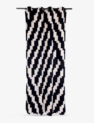 Seletti TOILETPAPER zig-zag woven curtains 280cm, imported from the UK