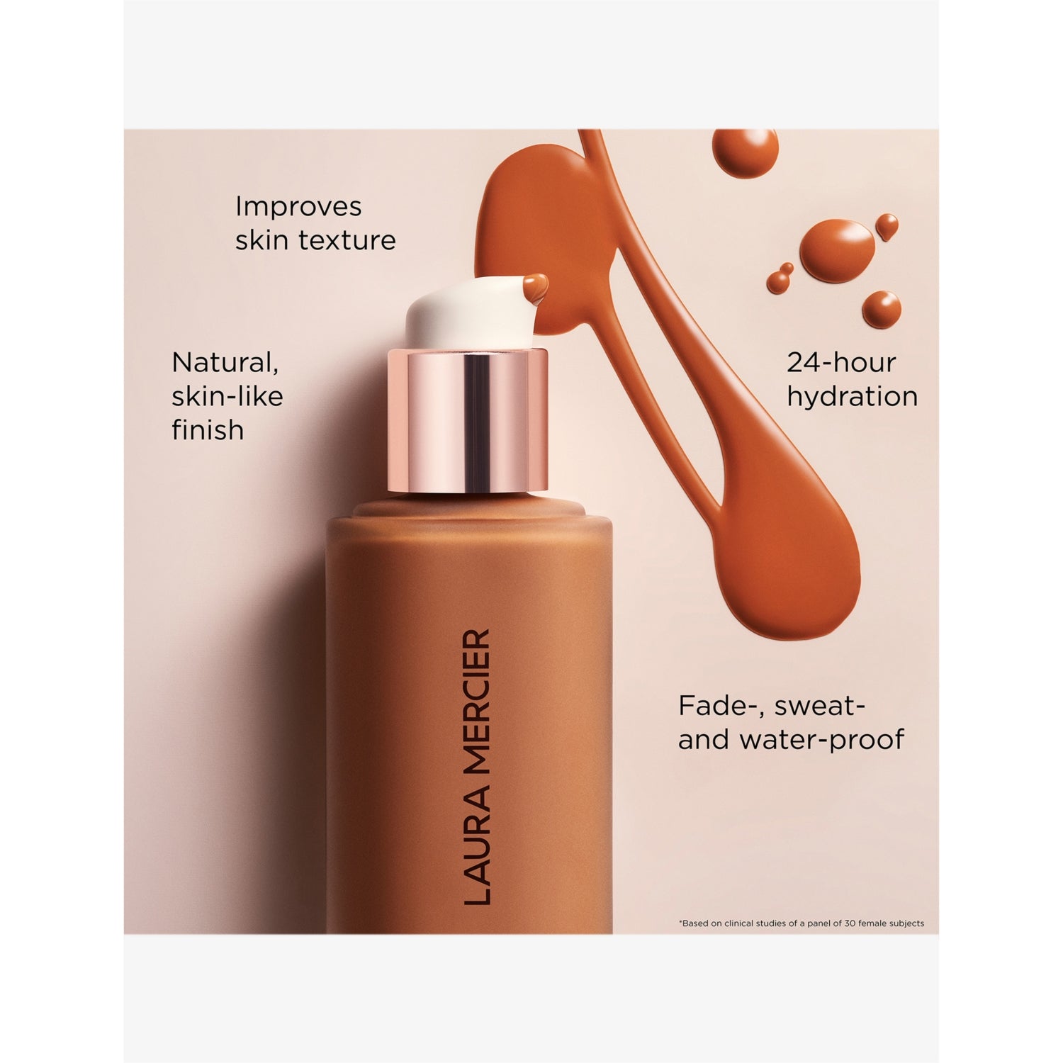 Laura Mercier Real Flawless foundation 30ml, imported from the UK