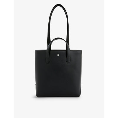 selfridges Montblanc Sartorial Brand-Plaque Leather Tote Bag- Buy online at McGrocer