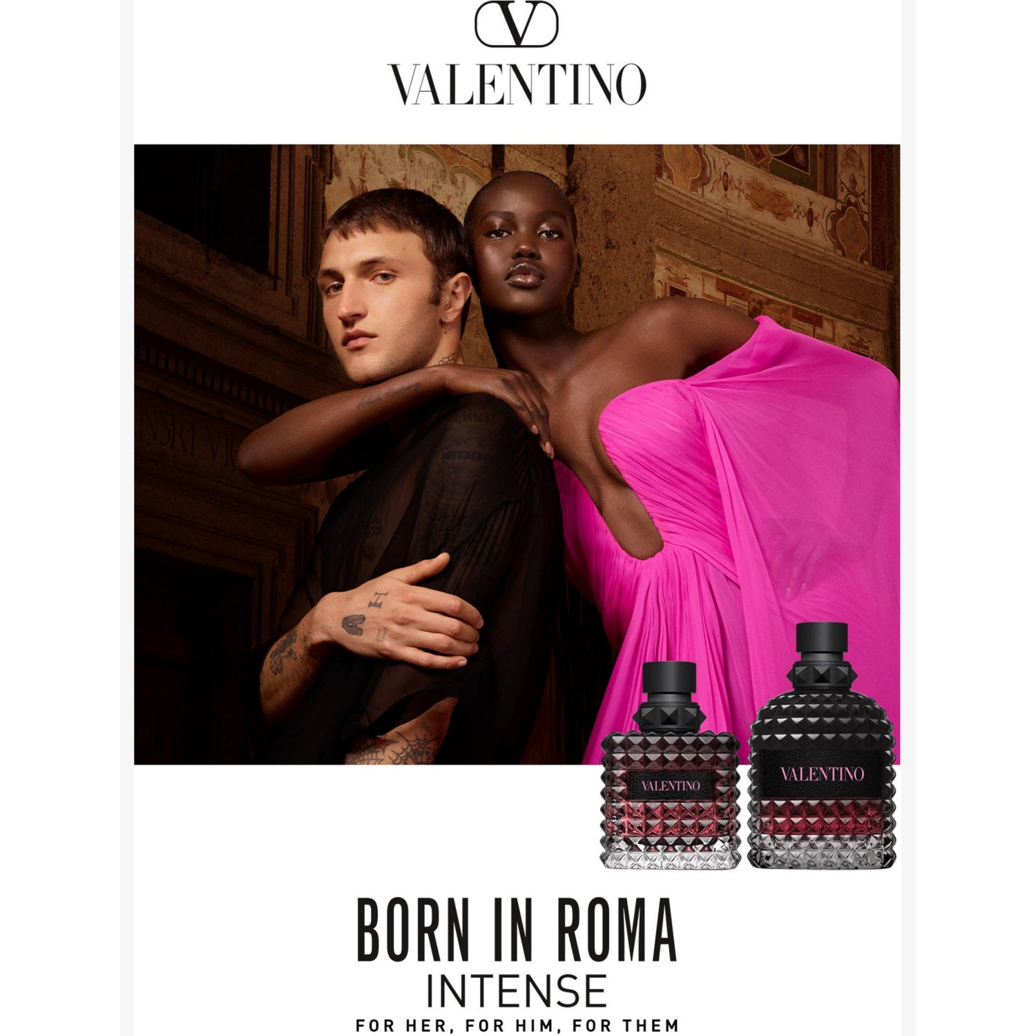 Valentino Born In Roma Intense eau de parfum, UK version