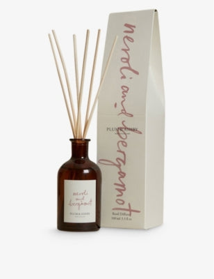 Plum & Ashby Neroli & Bergamot scented oil diffuser 100ml, UK version