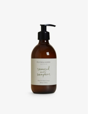 Plum & Ashby Seaweed & Samphire hand and body lotion 300ml, UK version