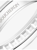 Boucheron Quatre white gold wedding band 3.8mm (British brand)