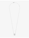 Boucheron pendant necklace 18ct white-gold 0.24ct diamonds (British brand)